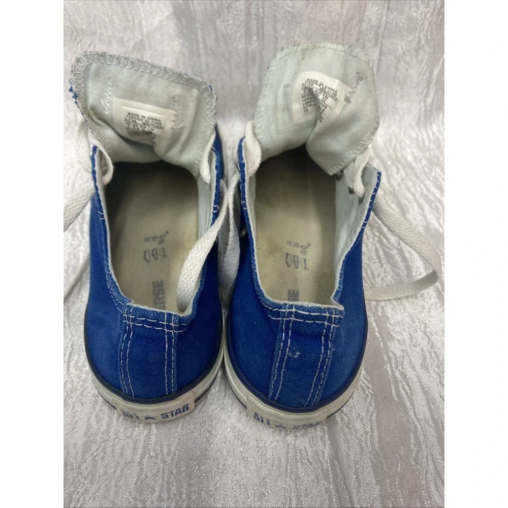 Blue Kids Converse Sneakers, Size 3 youth